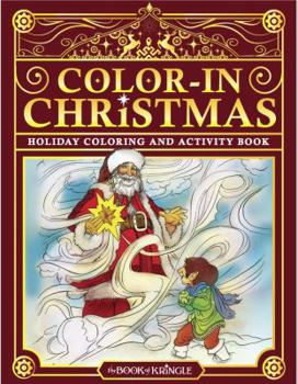 Paperback Color-In Christmas - The Book of Kringle Book
