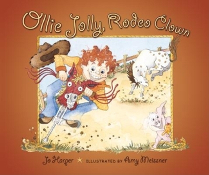 Paperback Ollie Jolly, Rodeo Clown Book