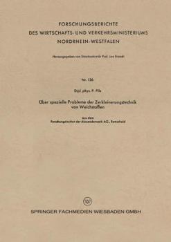 Paperback Über Spezielle Probleme Der Zerkleinerungstechnik Von Weichstoffen [German] Book