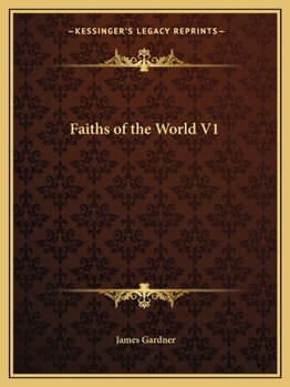 Paperback Faiths of the World V1 Book