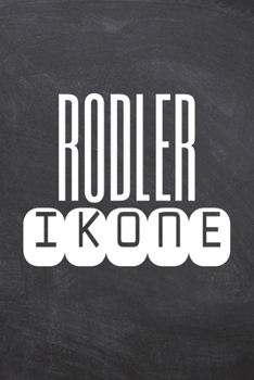 Rodler Ikone: Rodler Punktraster Notizbuch, Notizheft oder Schreibheft | 110  Seiten | Büro Equipment & Zubehör | Lustiges Geschenk zu Weihnachten oder Geburtstag