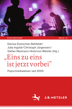 Paperback "Eins Zu Eins Ist Jetzt Vorbei": Popschreibweisen Seit 2000 [German] Book
