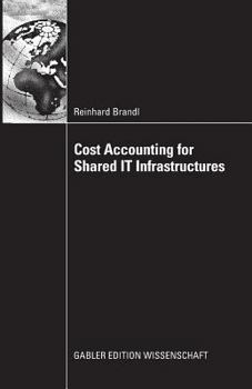 Paperback Cost Accounting for Shared It Infrastructures Book