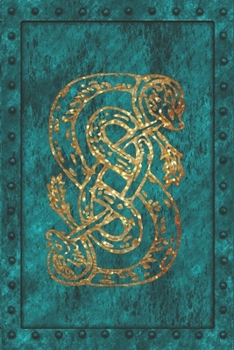 Norse Loki: Norse Loki: Notebook Journal Diary. Norse Viking God Loki. Gold Snake Symbol On A (faux) Blue Iron Clad Book. 6 x 9"