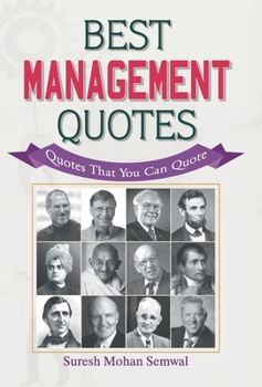 Hardcover Best Management Quotes Book