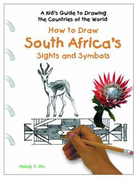 Library Binding How to Draw South Africa's Sights and Symbols Book