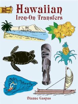 Paperback Hawaiian Iron-On Transfers Book