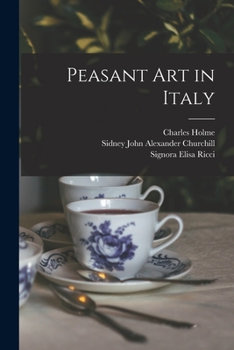 Paperback Peasant art in Italy Book