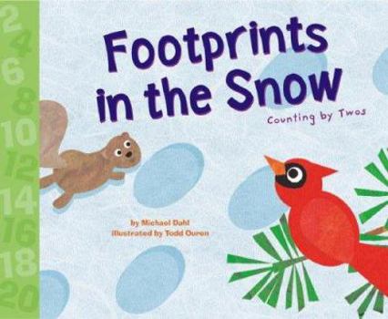Library Binding Footprints in the Snow: Counting by Twos Book