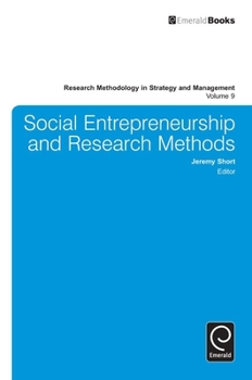 Hardcover Social Entrepreneurship and Research Methods Book