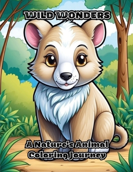 Wild Wonders: A Nature's Animal Coloring Journey