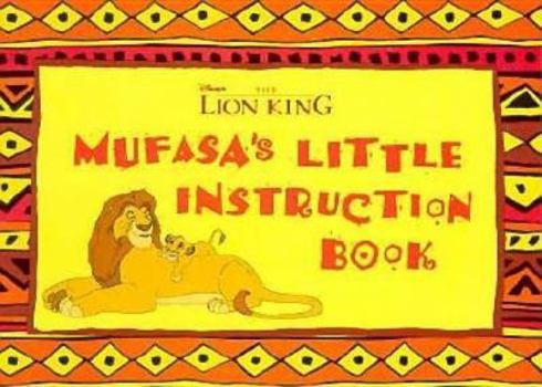 Paperback Mufasa's Little Instruction Book