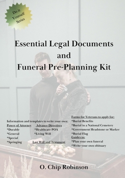 Paperback Essential Legal Documents and Funeral Pre-Planning Kit Book