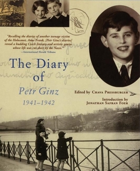 Hardcover The Diary of Petr Ginz: 1941-1942 Book