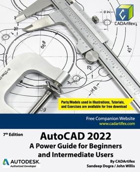 Paperback AutoCAD 2022: A Power Guide for Beginners and Intermediate Users Book