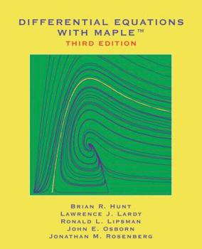 Paperback Differential Equations with Maple Book