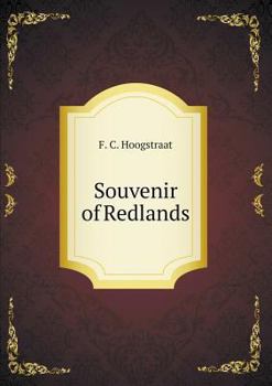 Paperback Souvenir of Redlands Book