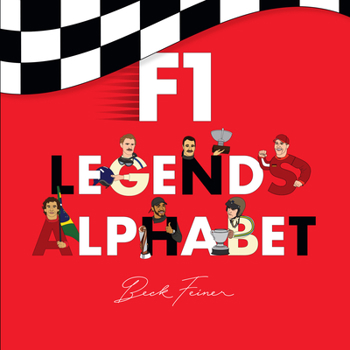 Hardcover F1 Legends Alphabet Book