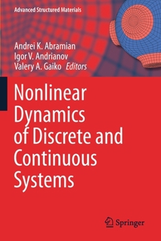 Paperback Nonlinear Dynamics of Discrete and Continuous Systems Book