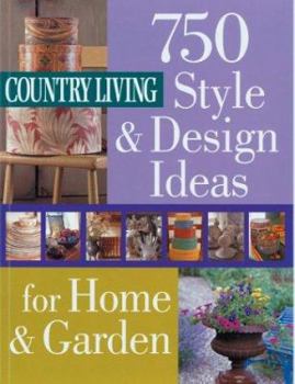 Paperback 750 Styles & Design Ideas for Home & Garden Book