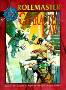 Character Law (Rolemaster Companion) - Book  of the Rolemaster Fantasy Role Playing