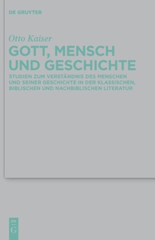 Hardcover Gott, Mensch und Geschichte [German] Book