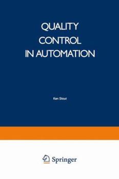 Hardcover Quality Control in Automation Book