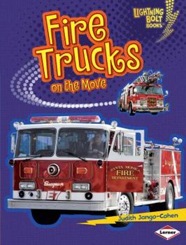 Library Binding Fire Trucks on the Move Book