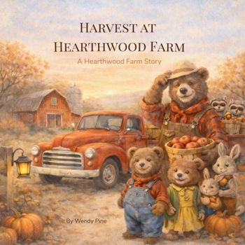 Paperback Harvest at Hearthwood Farm: A Cozy Autumn Story of Family, Friendship, and Farm Life Book