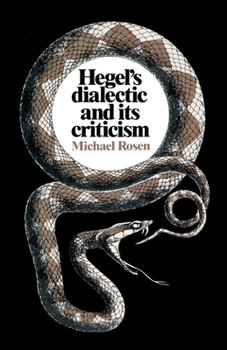 Paperback Hegel's Dialectic and Its Criticism Book