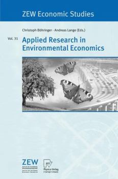 Paperback Applied Research in Environmental Economics Book