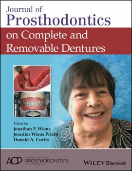 Hardcover Journal of Prosthodontics on Complete and Removable Dentures Book