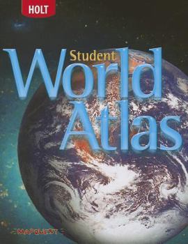Paperback Holt Social Studies: Student World Atlas Book