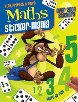 Paperback Maths Sticker Mania Book