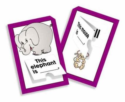 Cards Opposites Flip-Open Flash Cards Book