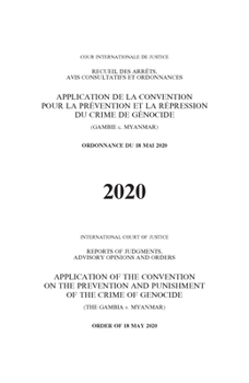 Reports of Judgments, Advisory Opinions and Orders 2020: Application of the Convention on the Prevention and Punishment of the Crime of