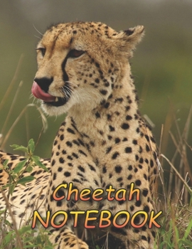 Cheetah NOTEBOOK: Notebooks and Journals 110 pages (8.5"x11")