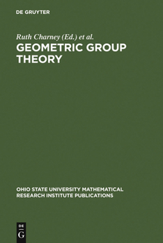 Hardcover Geometric Group Theory Book