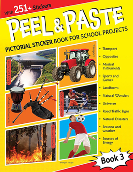 Paperback Peel & Paste: Book 3: Pictorial Sticker Book
