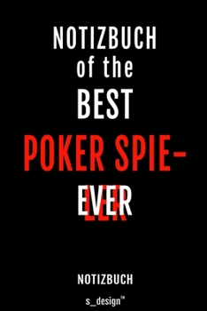 Notizbuch f�r Poker Spieler: Originelle Geschenk-Idee [120 Seiten kariertes blanko Papier]