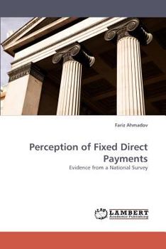 Paperback Perception of Fixed Direct Payments Book