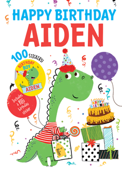 Hardcover Happy Birthday Aiden Book