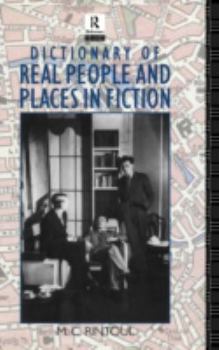 Hardcover Dictionary of Real People and Places in Fiction Book