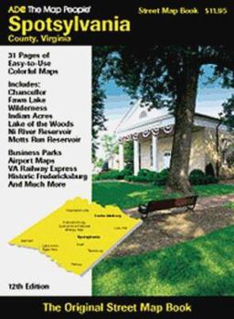 Paperback Spotsylvania: Street Map Book