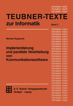 Paperback Implementierung Und Parallele Verarbeitung Von Kommunikationssoftware [German] Book