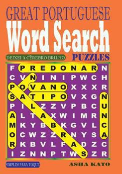 Paperback GREAT PORTUGUESE Word Search Puzzles [Portuguese] Book
