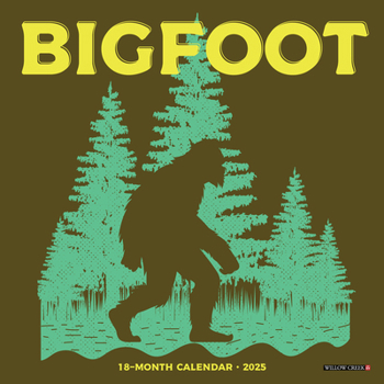Calendar Bigfoot 2025 7 X 7 Mini Wall Calendar Book
