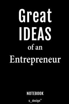 Notebook for Entrepreneurs / Entrepreneur: awesome handy Note Book [120 blank lined ruled pages]