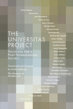Paperback The Universitas Project: Solutions for a Post-Technological Society Book