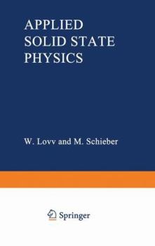 Paperback Applied Solid State Physics Book